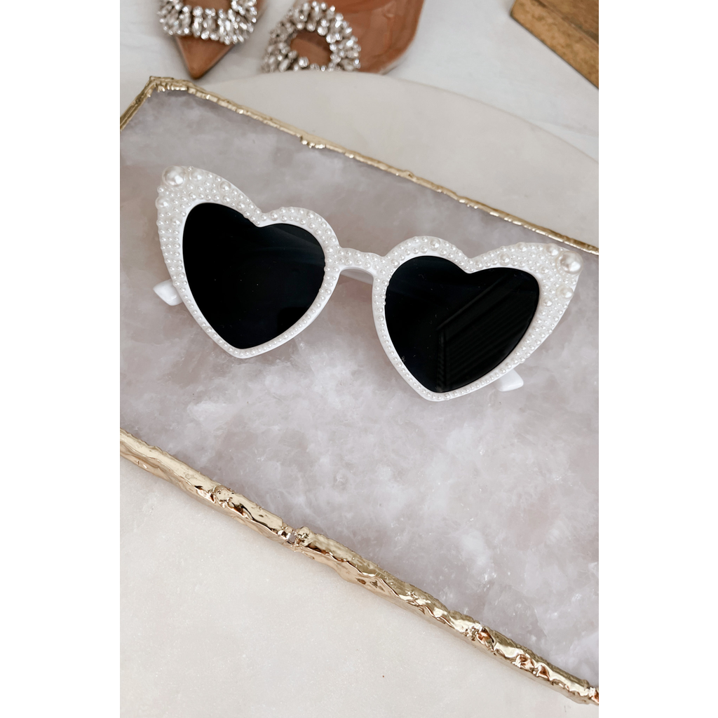 Untamed Petals Marley Sunnies In White
