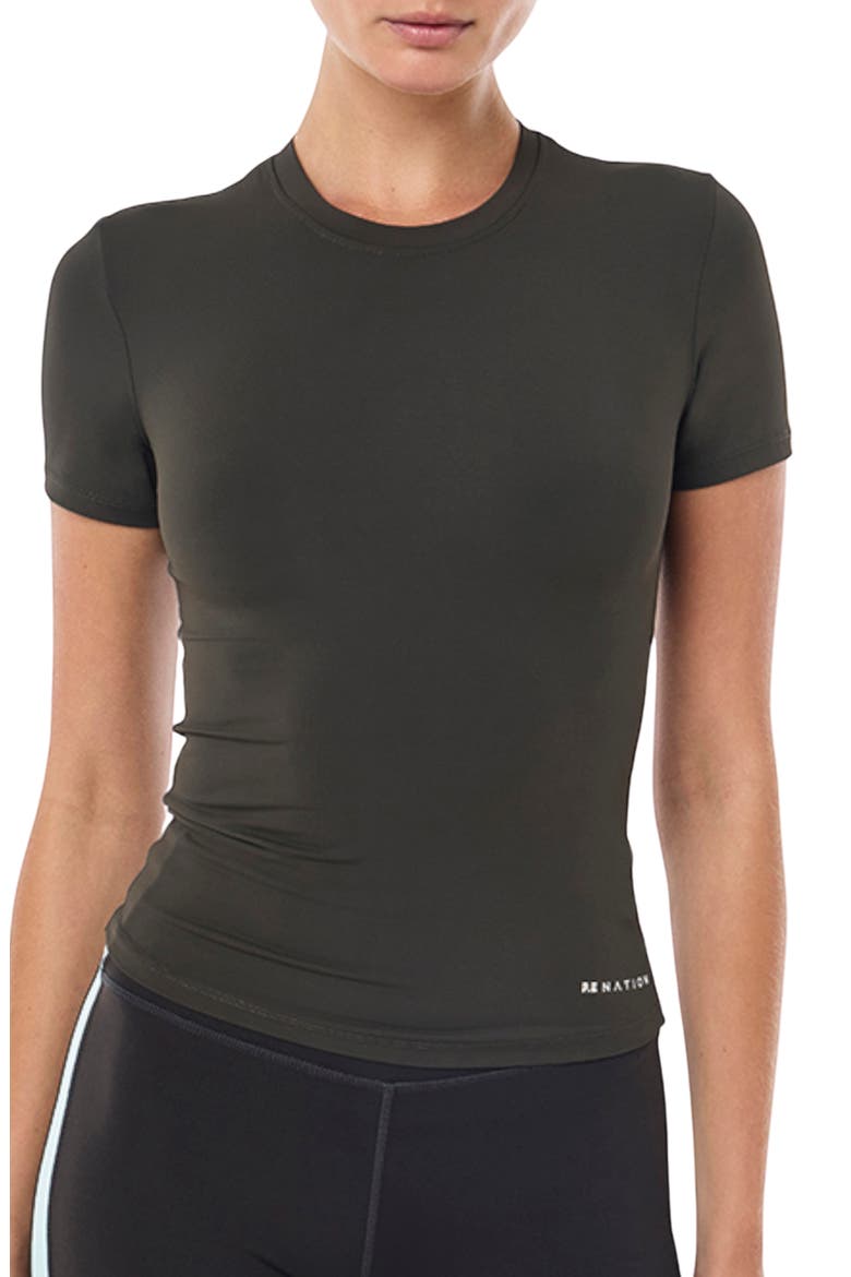 Foundation T-Shirt, Main, color, SMOKESTONE