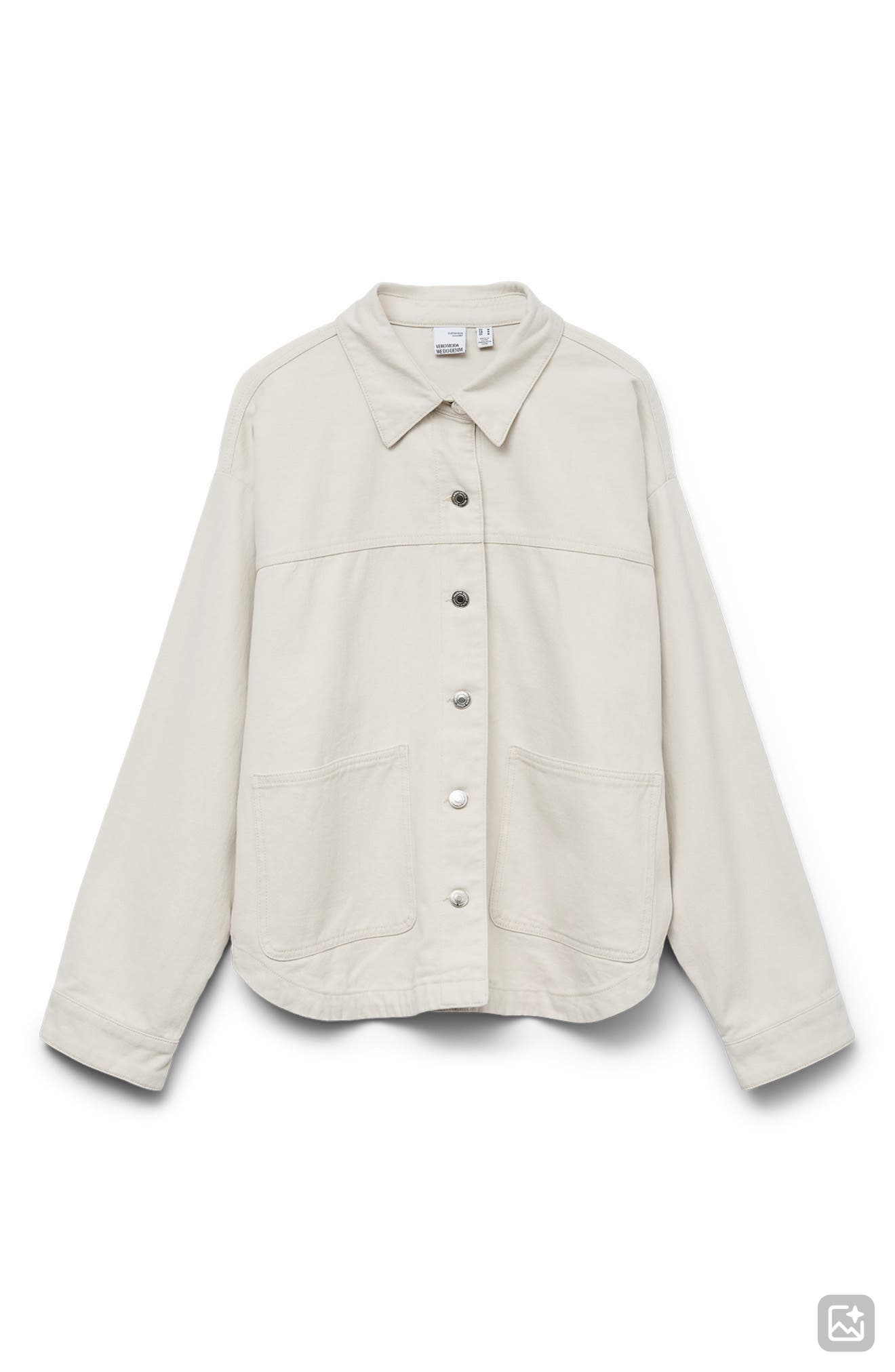 Женские куртки VERO MODA Jamie Denim Shacket — фото 6