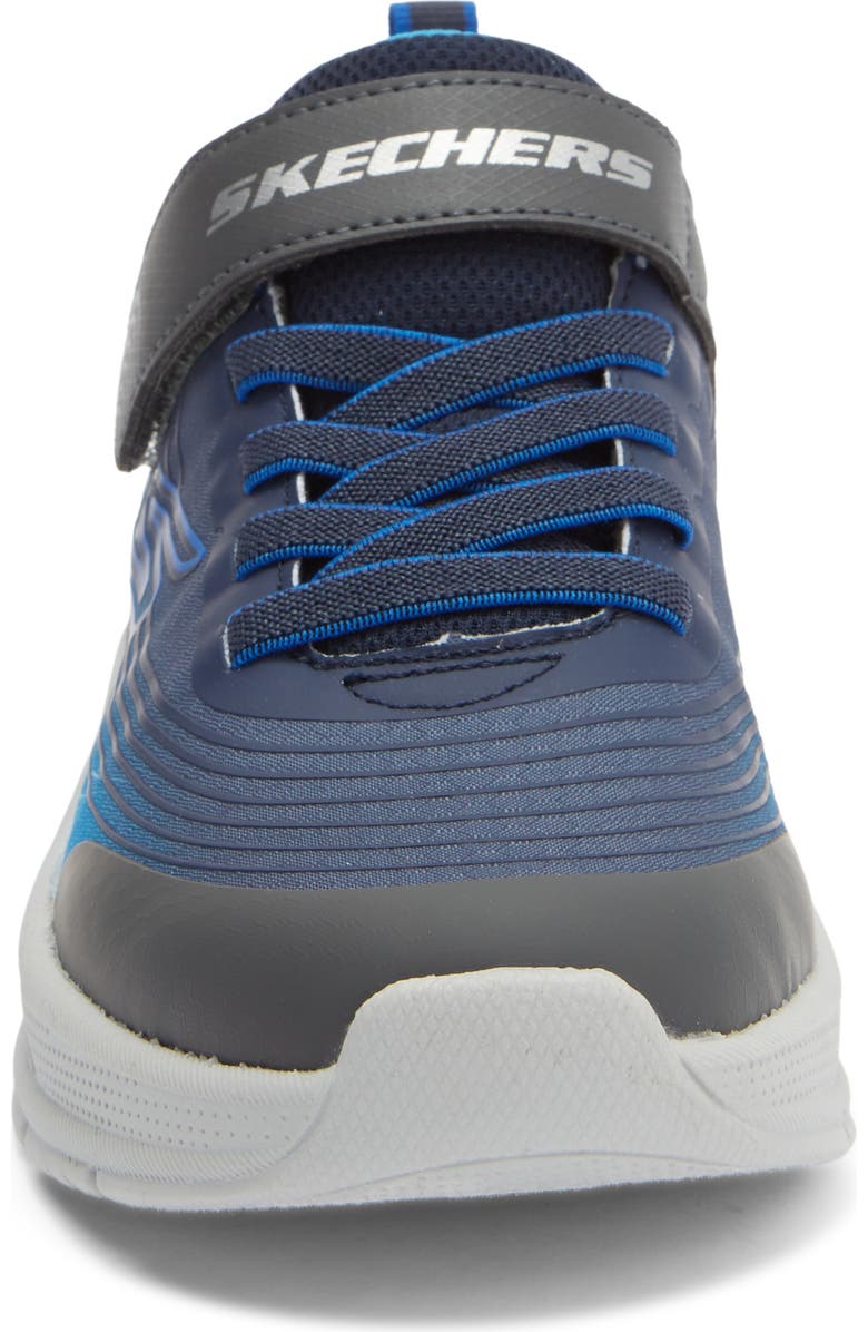 SKECHERS Kids' Microspec Advance Sneaker, Alternate, color, Navy/ Blue