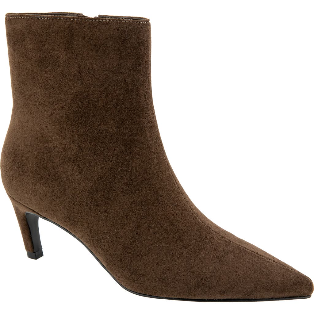 Bcbg Zera Pointed Toe Bootie In Olive