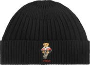 Ralph Lauren Racing Bear Beanie