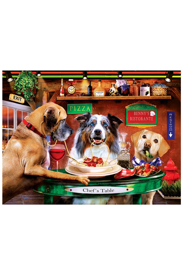 Benny's Ristorante 300 Piece Puzzle, Alternate, color, Multicolor