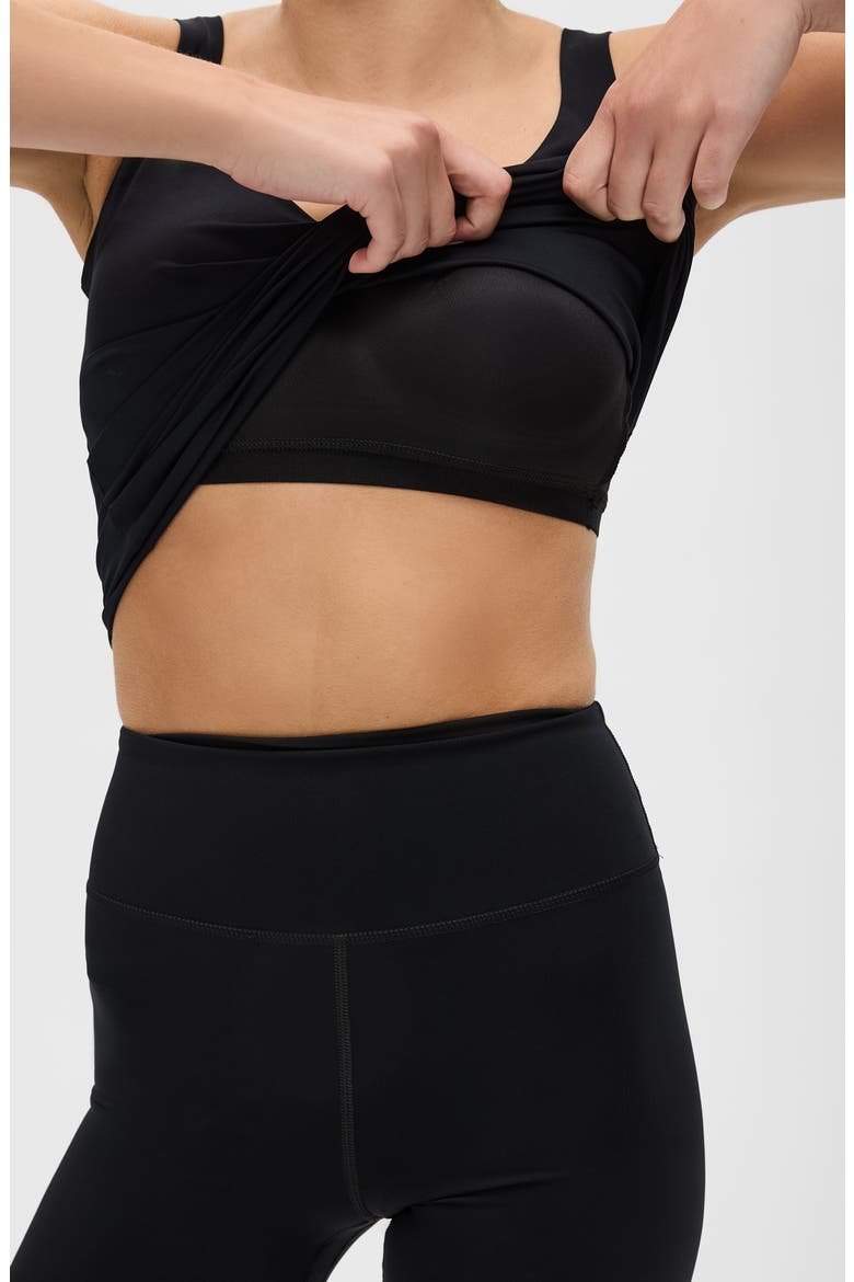 Iconic MicroPerle Tank, Alternate, color, Black