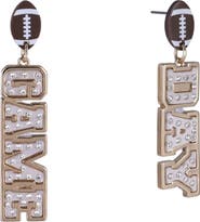 Hallmark Game Day Stone Linear Earrings
