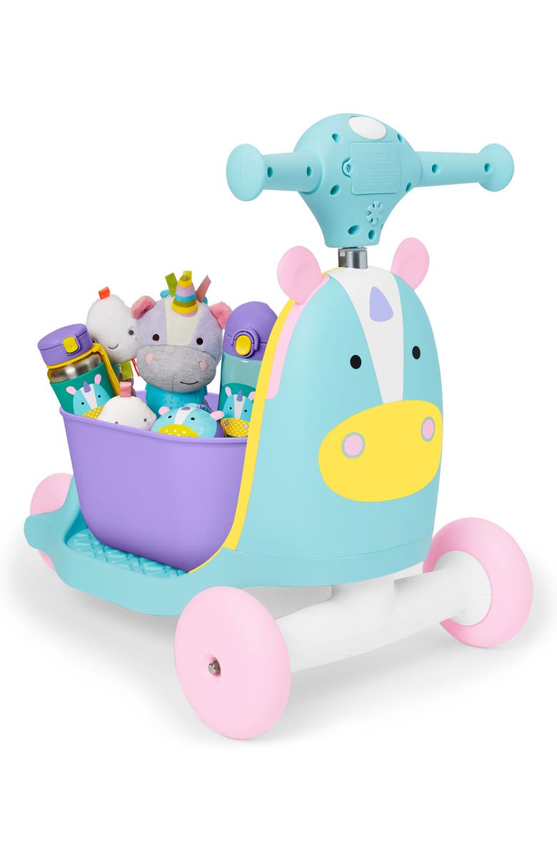 Skip Hop Zoo Ride-On Unicorn Toy, Alternate, color, Unicorn