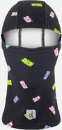 Deux par Deux Gummy Bears Brushed Jersey Reflective Stretch Balaclava