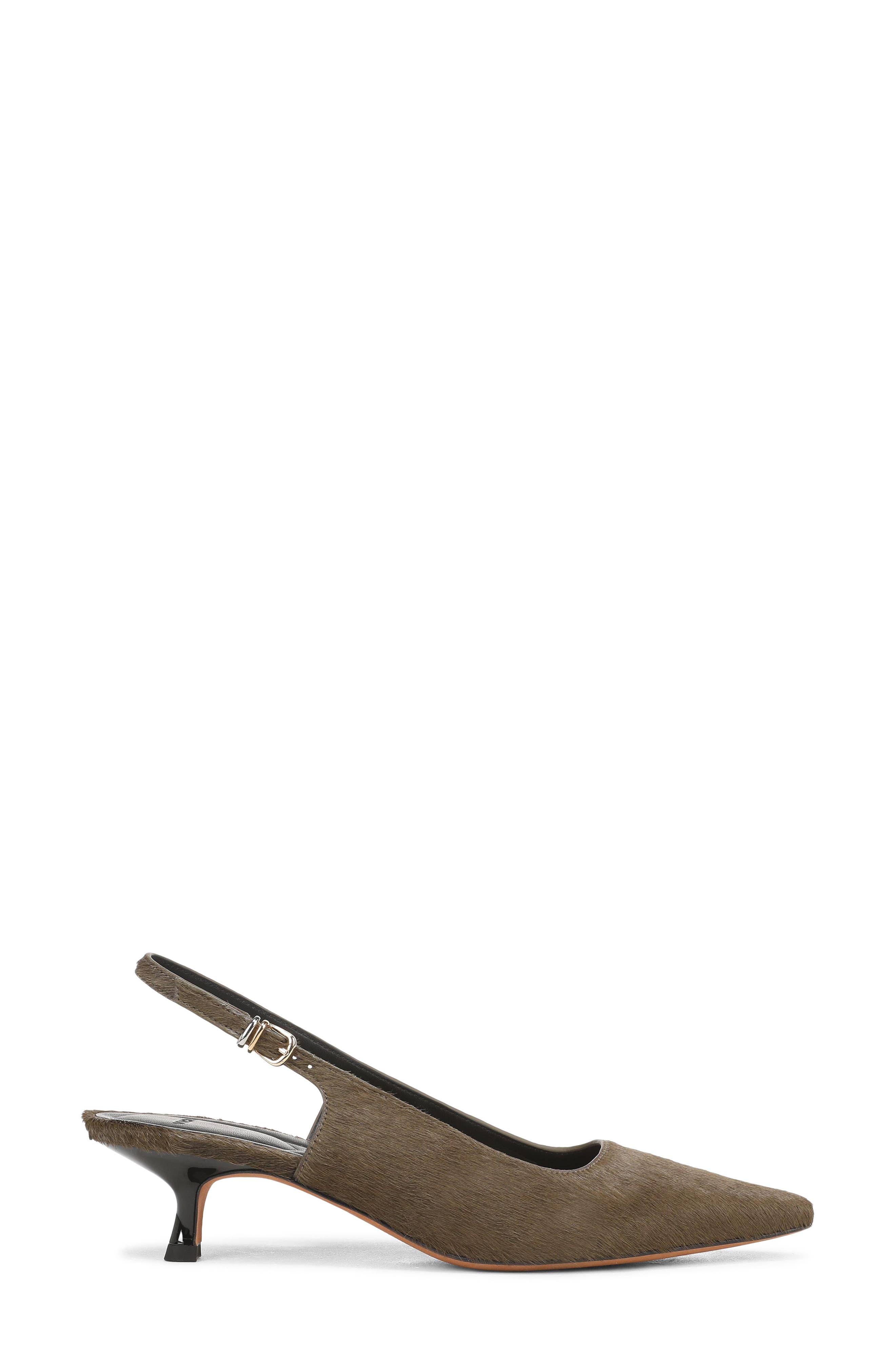 Sabra Slingback Kitten Heel Pump, Alternate, color, CYPRESS CALF