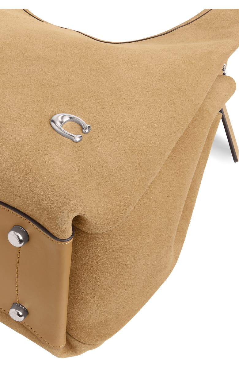 COACH Juliet Suede Shoulder Bag, Alternate, color,