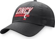 TOP OF THE WORLD Men's Top of the World Charcoal Cincinnati Bearcats Slice Adjustable Hat