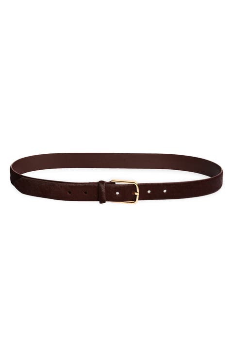 Yvette Genuine Calf Hair Belt