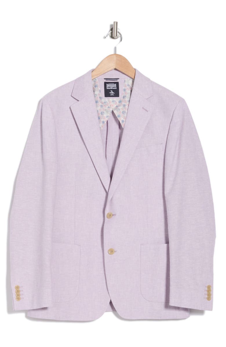 Original Penguin Linen & Cotton Sport Coat, Alternate, color,