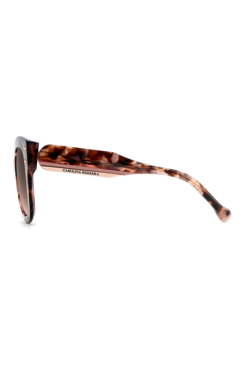 HER 0410/S 52mm Square Sunglasses, Alternate, color, PEACH HAVANA/ BROWN SF