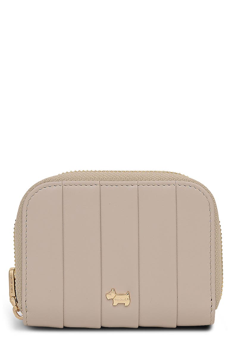 Burton Way Quilted Zip Around Wallet, Main, color, PORCINI