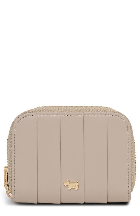 Burton Way Quilted Zip Around Wallet