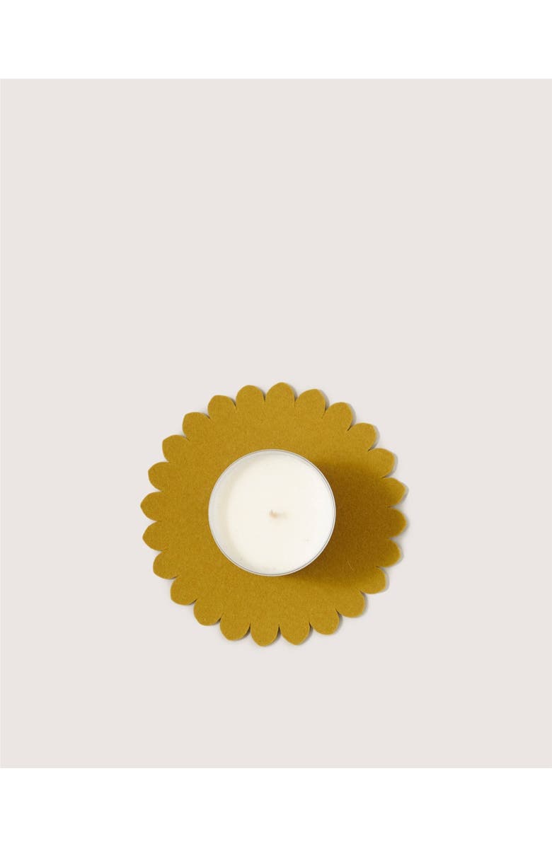 Graf Lantz Crest Merino Wool 8" Trivet, Alternate, color, Dandelion