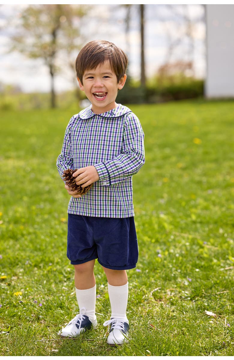 Little English Kids' Nottingham Short Set, Alternate, color, Coventry Plaid