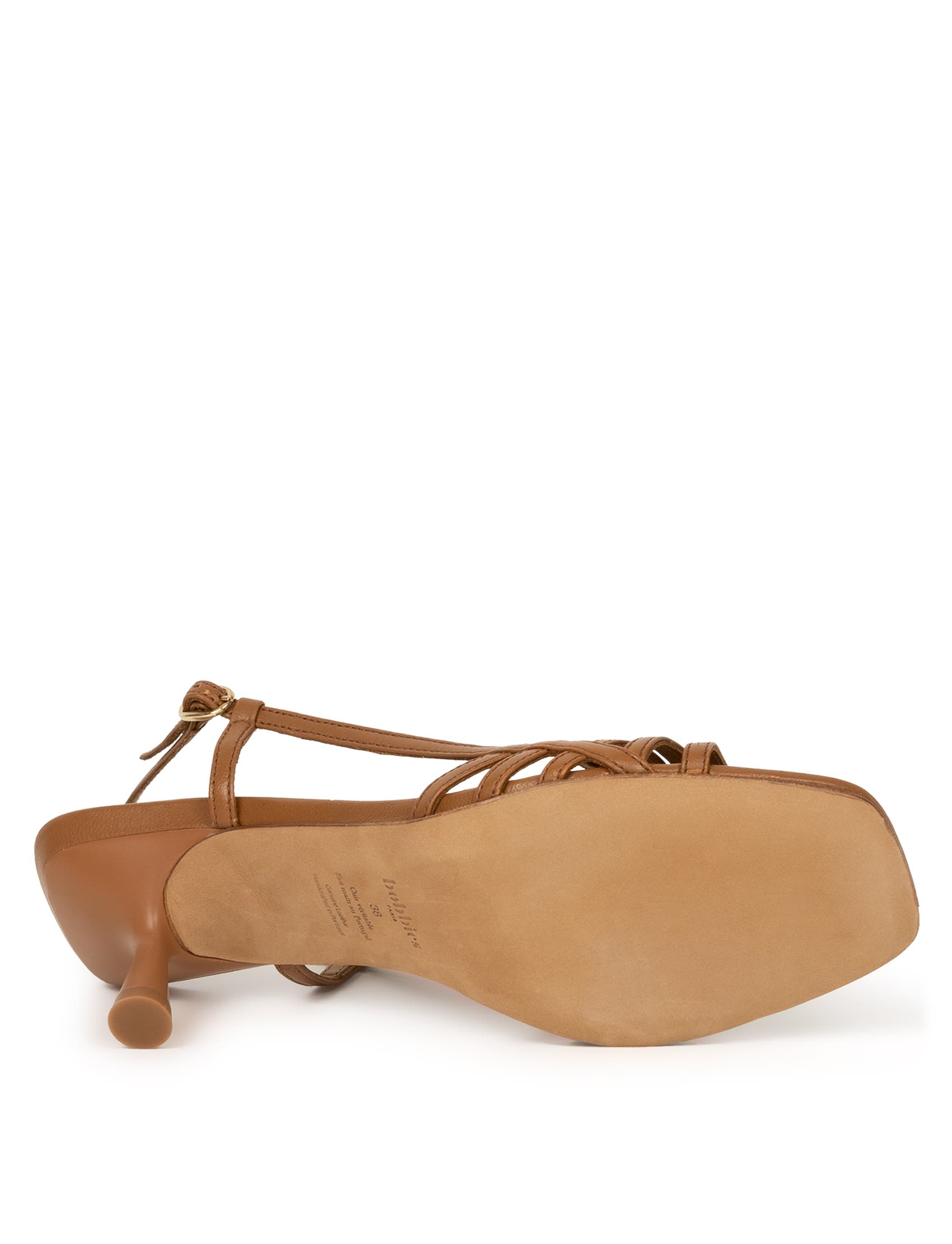 Ève Heeled Sandals, Alternate, color, Camel