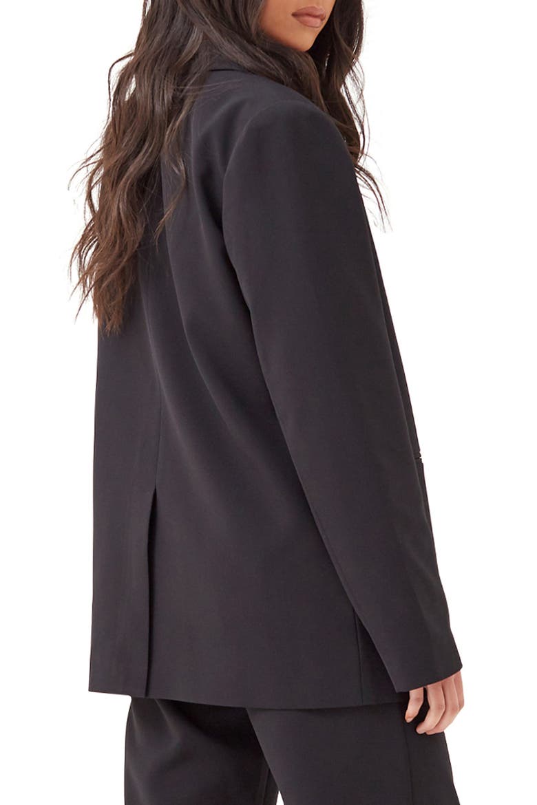 Aiden Oversize Blazer, Alternate, color, BLACK