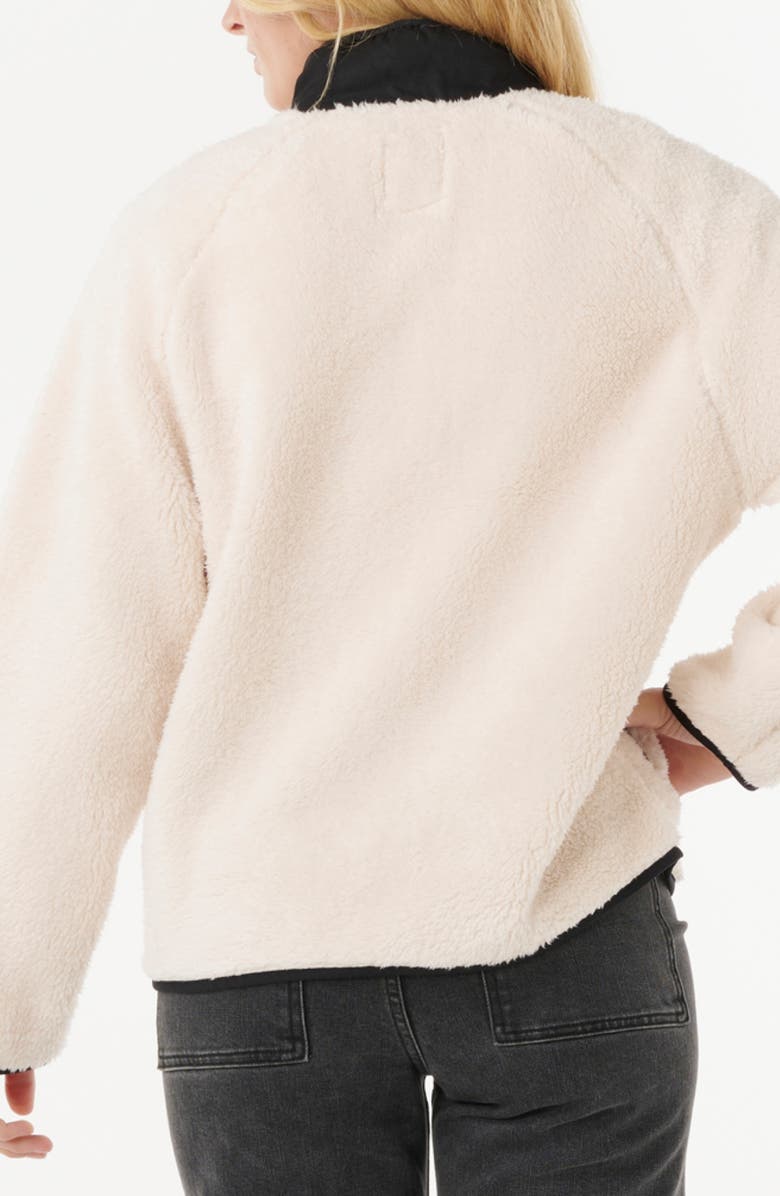 Rip Curl Shore Break Polar Fleece Zip Up Jacket, Alternate, color, 