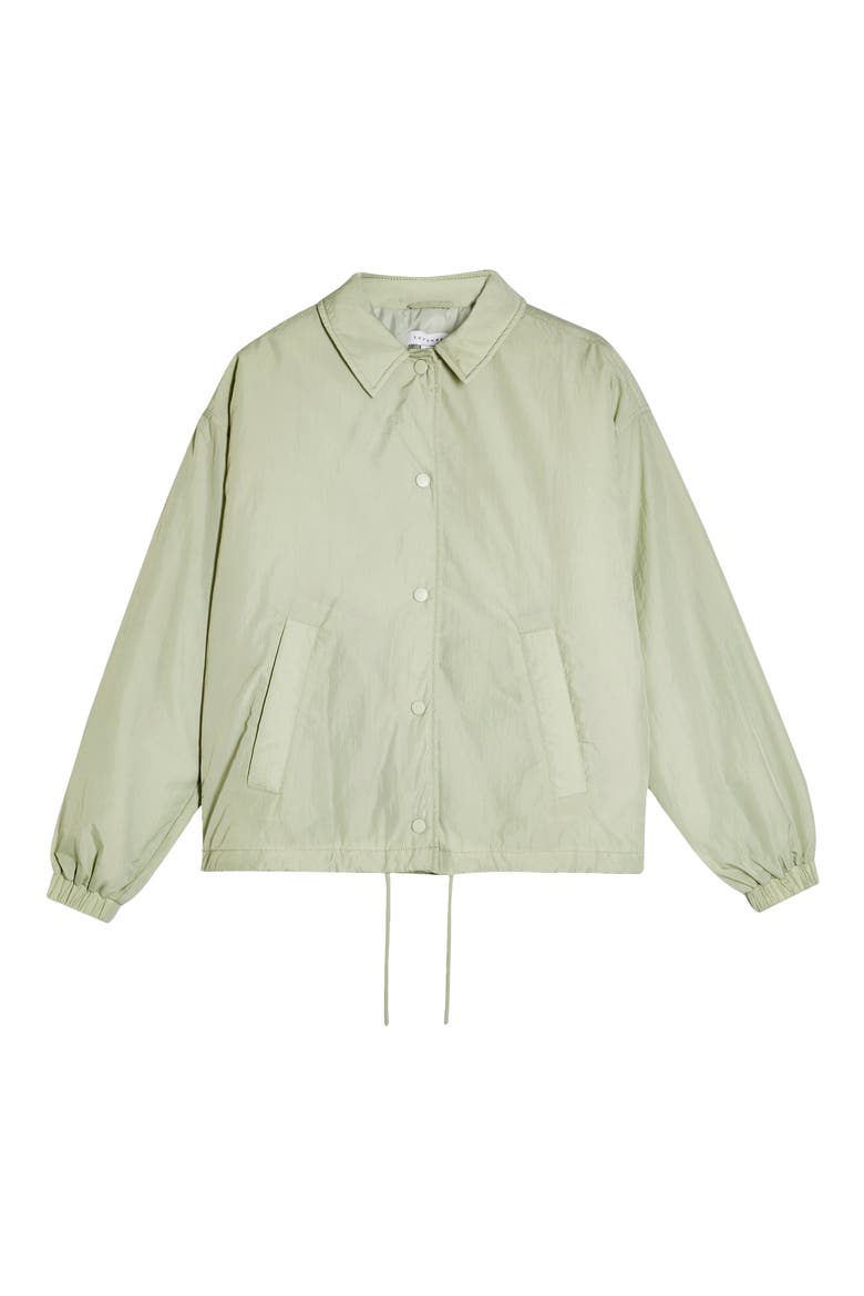 Jonny Shell Drawstring Jacket, Alternate, color, GREEN