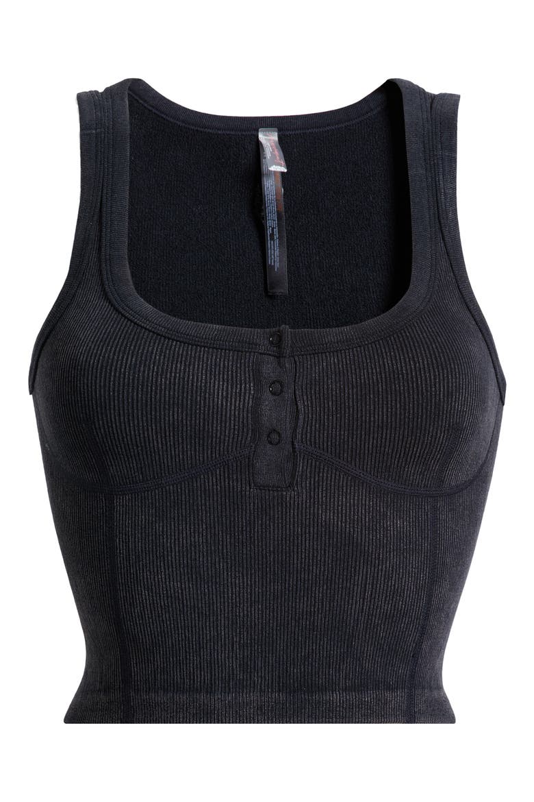 FP Movement Go To Henley Camisole, Alternate, color, WASHED BLACK