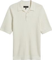 rag & bone Harvey Rib Polo Sweater