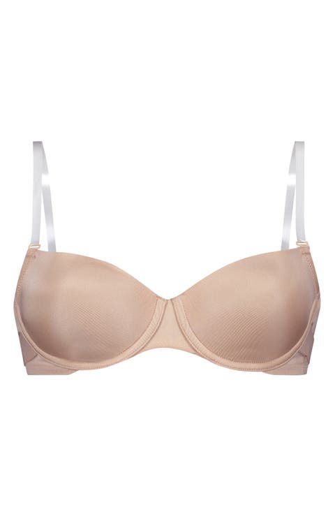 Transparent Back Underwire Bra