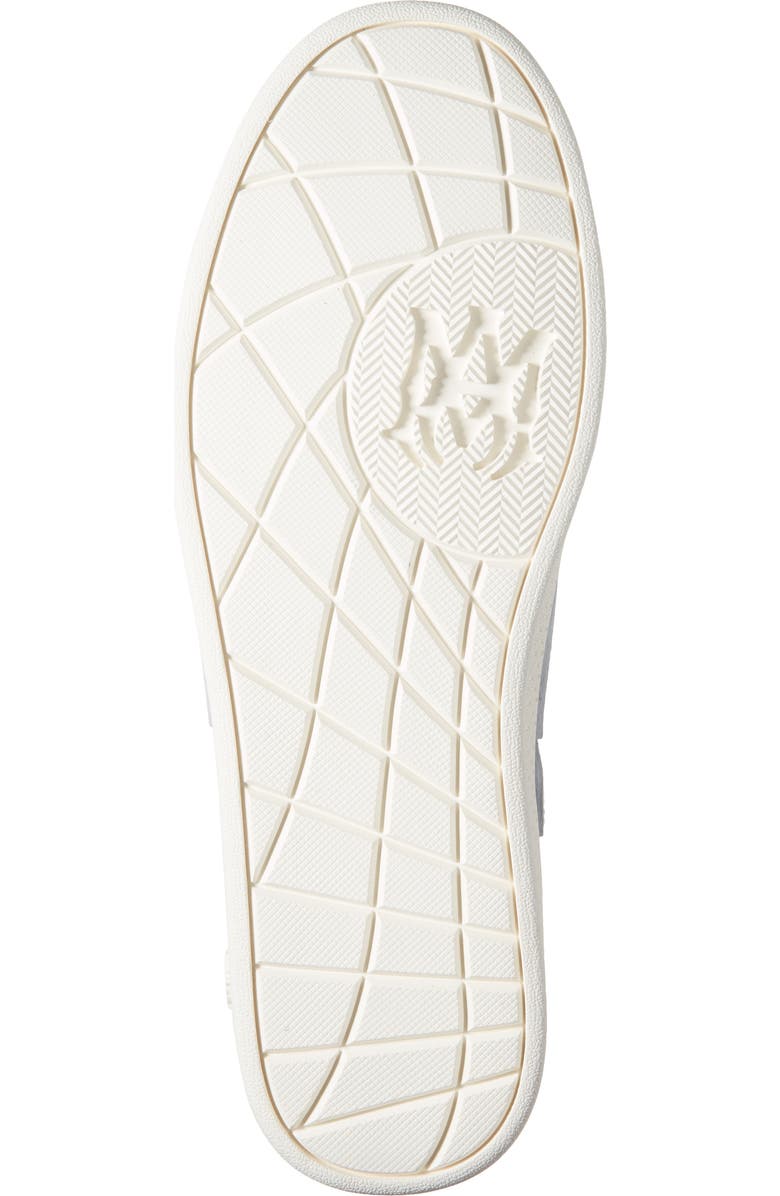 AMIRI Pacific Bones Suede Sneaker, Alternate, color, Ashley Blue