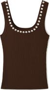 MANGO Studded Rib Tank