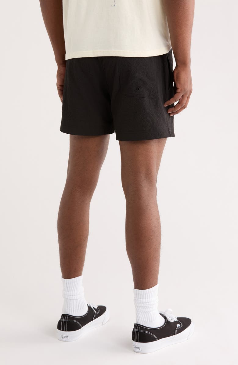 PacSun 4.5-Inch Seersucker Swim Trunks, Alternate, color, 