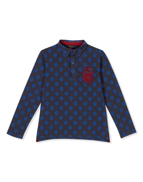 Polo Shirt Ls "adelgard" Boy