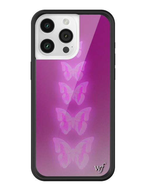 Wildflower Cases Neon Butterfly iPhone Case in Purple at Nordstrom