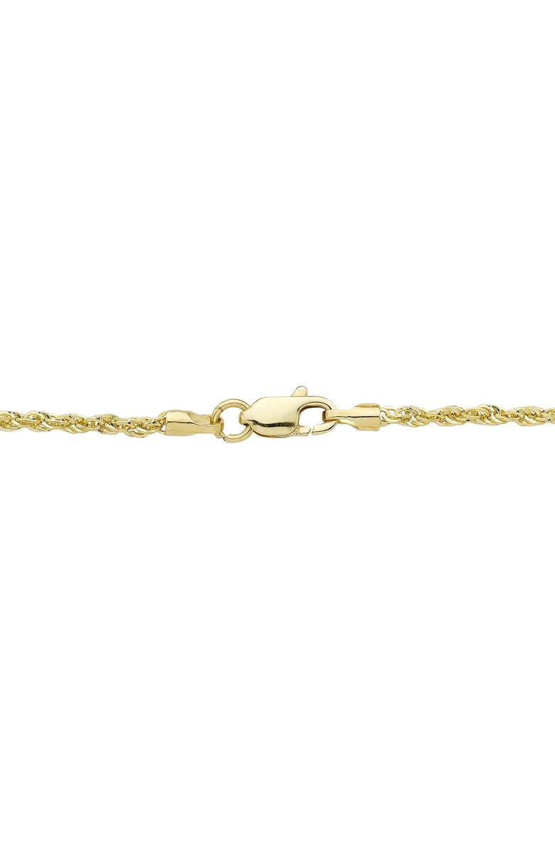 A&M 14K Gold Thin Rope Chain, Alternate, color, Gold