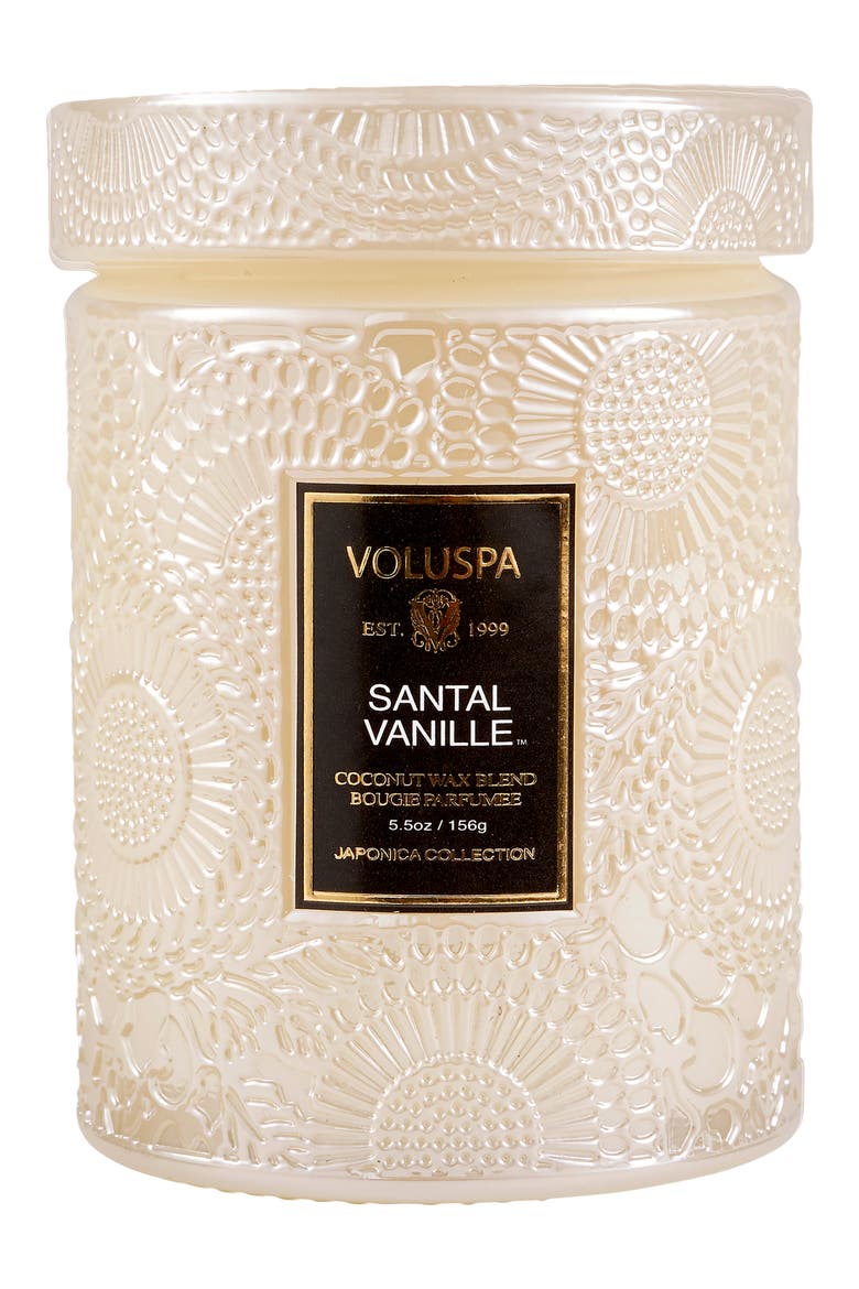 Santal Vanille Small Jar Candle, Main, color, SANTAL VANILLE JAR