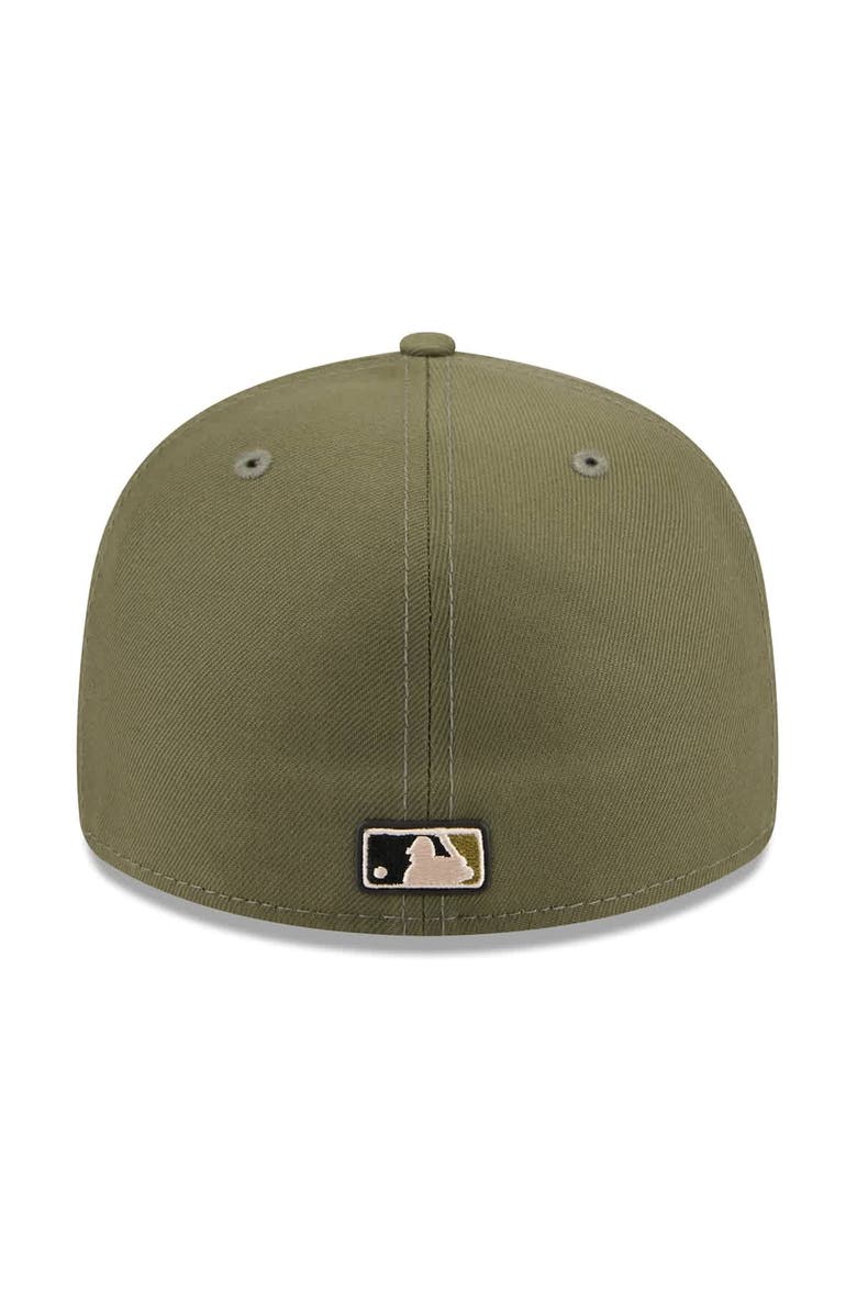New Era Men's New Era  Olive San Diego Padres 2026 Armed Forces Day Low Profile 59FIFTY Fitted Hat, Alternate, color, Olive