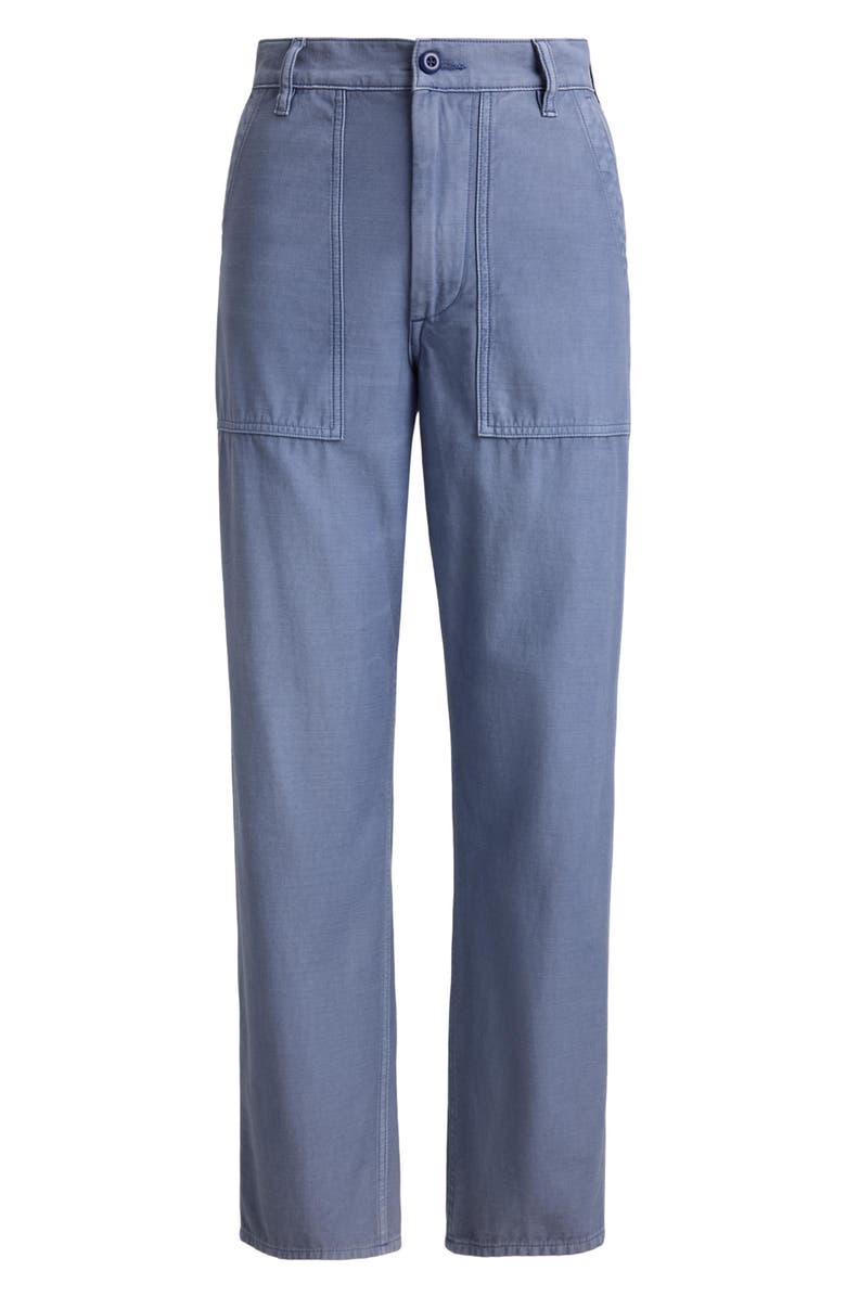 Polo Ralph Lauren The Ricky Straight Leg Pants, Alternate, color, French Workwear Blue