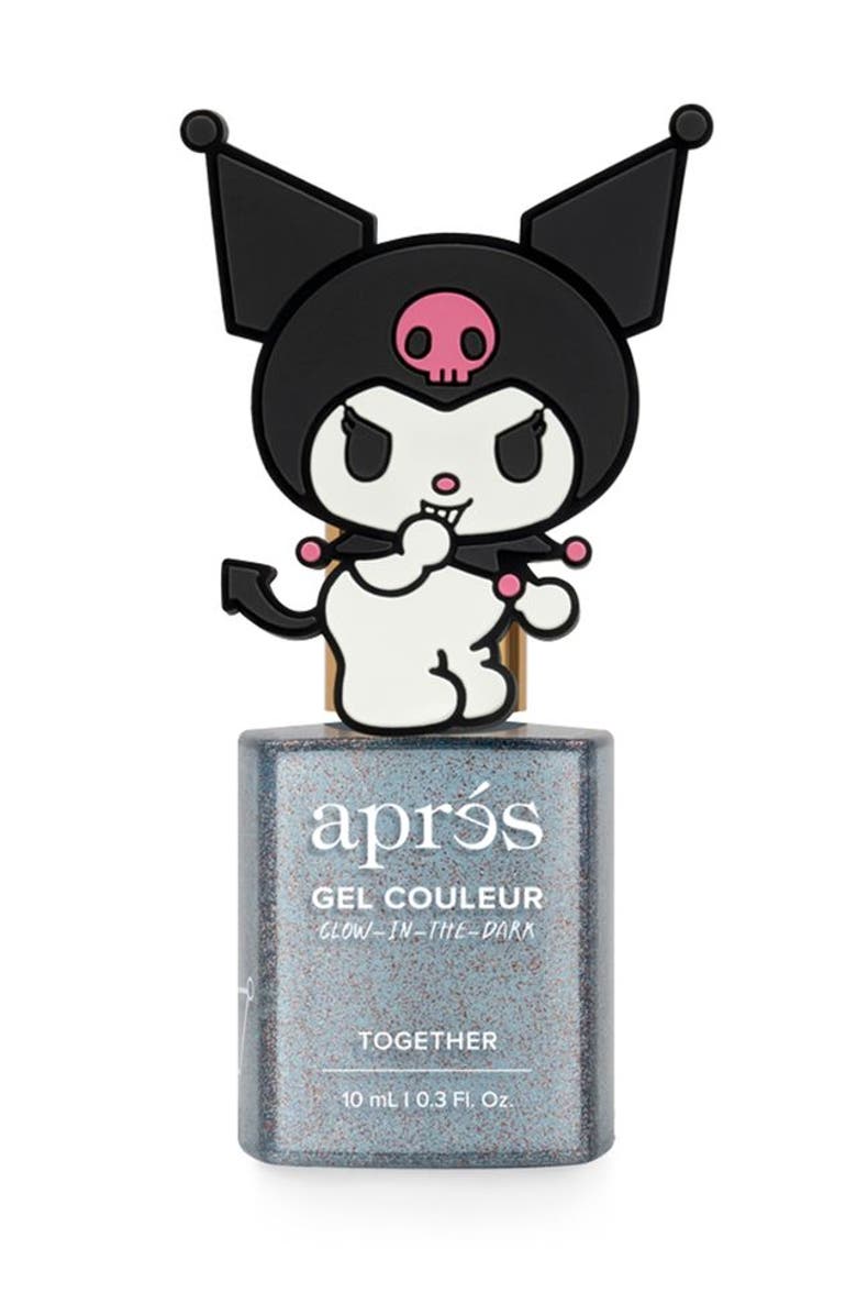 Aprés Nail Kuromi Flash Glitter Gel Couleur, Main, color, Together