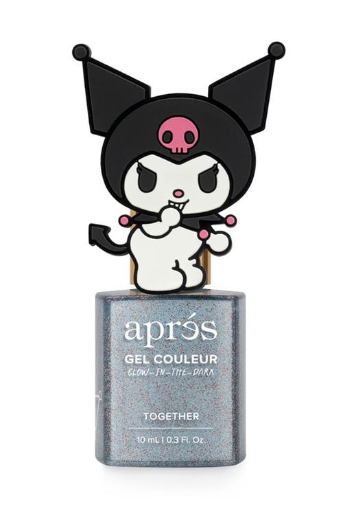 Aprés Nail Kuromi Flash Glitter Gel Couleur
