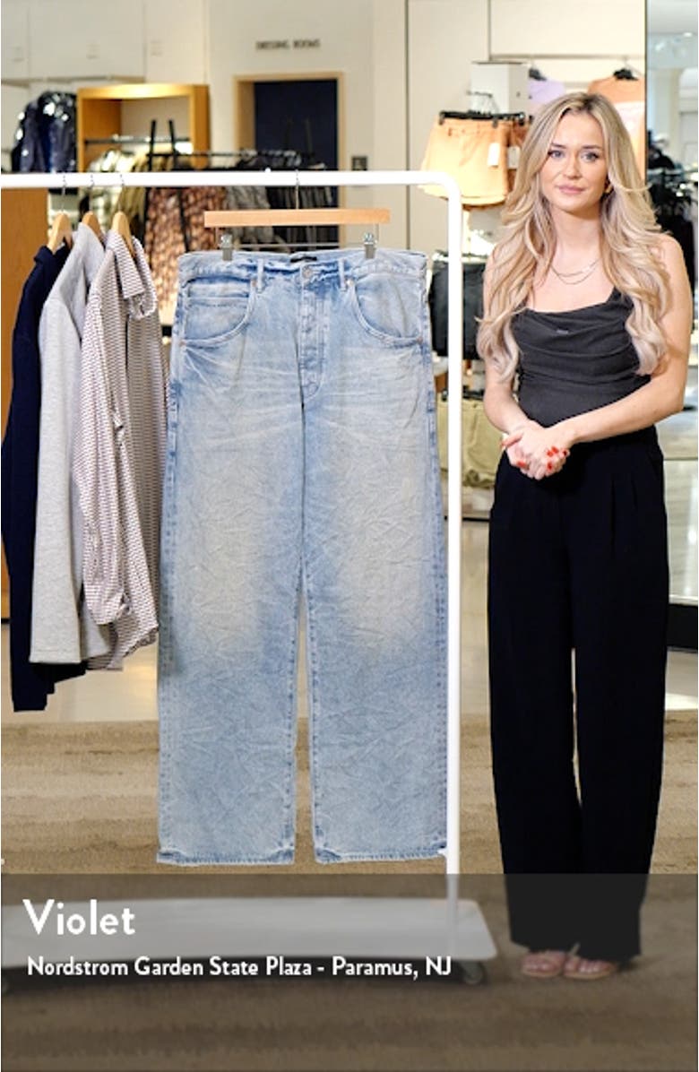Baggy Fit Wide Leg Jeans, sales video thumbnail