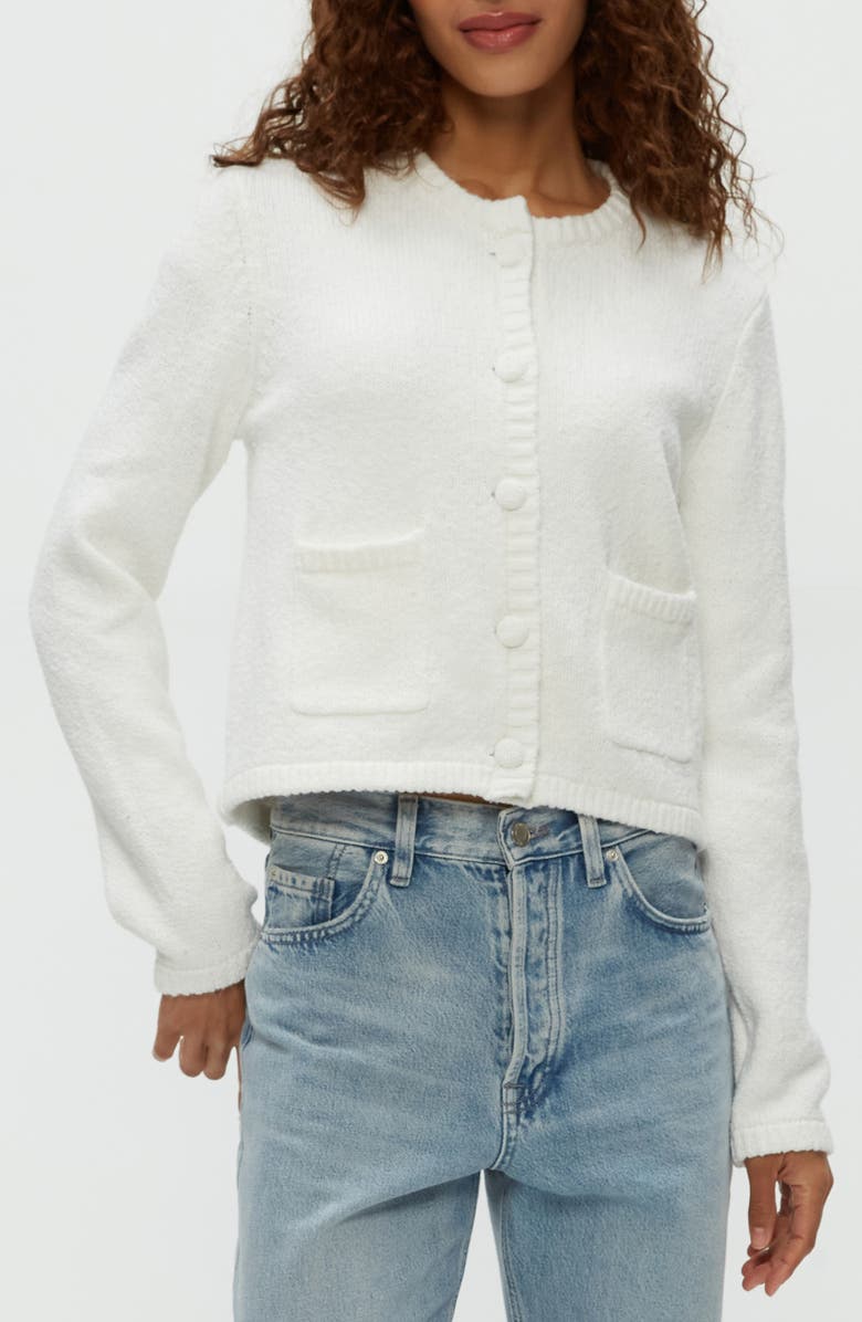 Michael Stars Opaline Patch Pocket Cardigan, Main, color,