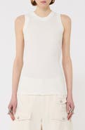 SPORTMAX Tione Sleeveless Ribbed Sweater