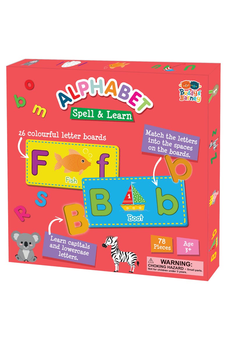 Foam A Z Letter Pieces, Main, color, Multicolored