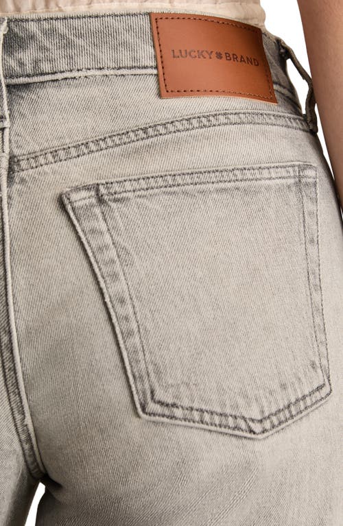 Lucky Brand The Baggy Tapered Straight Leg Jeans In Gray