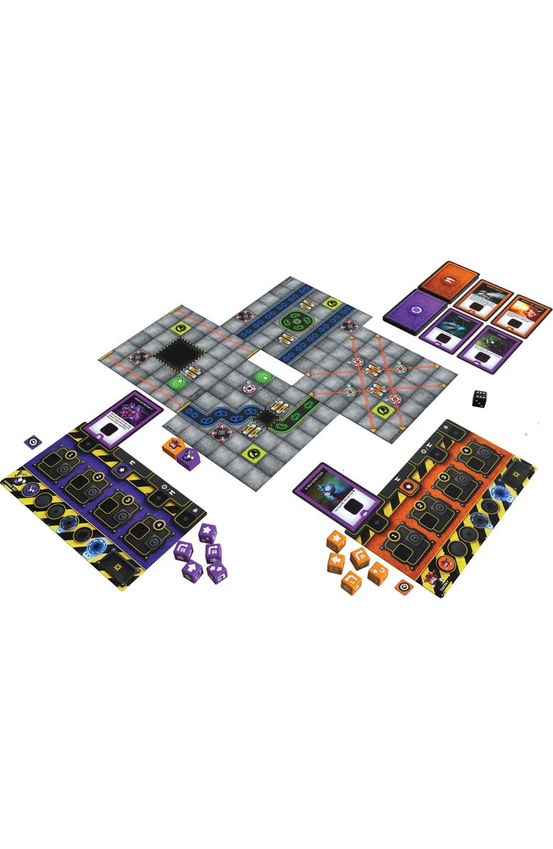 Renegade Game Studios Robo Rally Dice, Competitive Racing Robot Board Game, Alternate, color, Multicolored