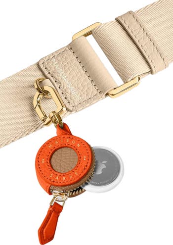 Leather AirTag Charm