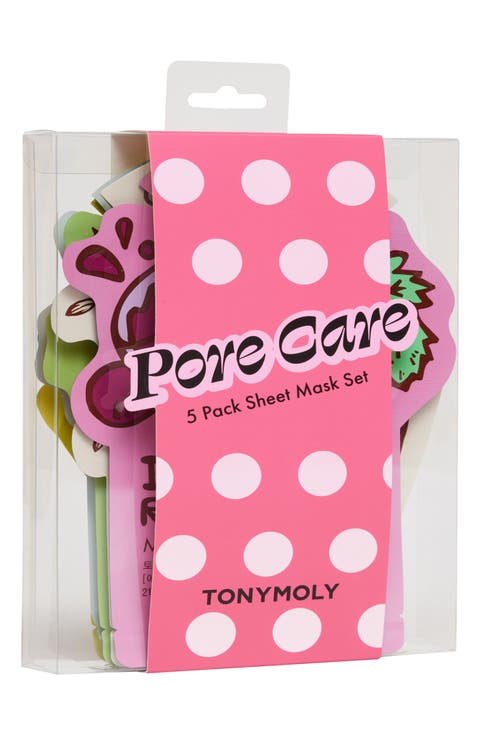 5-Pack Pore Care Sheet Masks