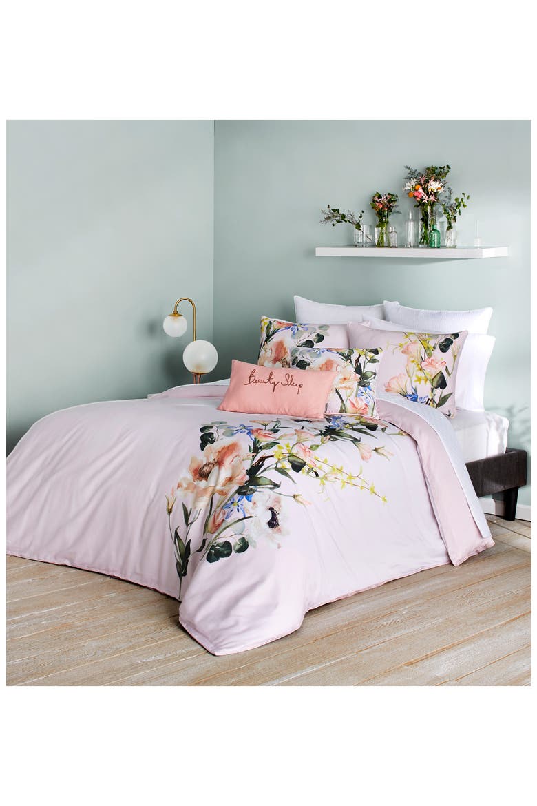 Elegant Comforter & Sham Set, Main, color, PINK