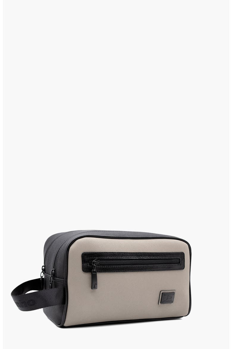 Club 433 Toiletry Bag, Alternate, color, Black / Tan
