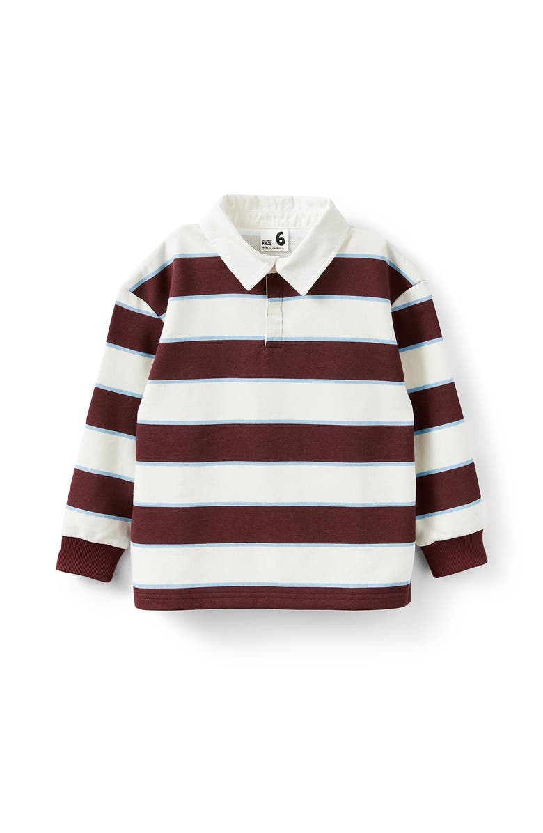 Cotton On Kids Kid's Rugby Polo L/S Top, Main, color, 